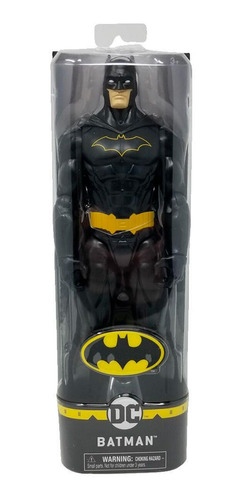 Figura Articulada Batman Dc Comics Traje Negro