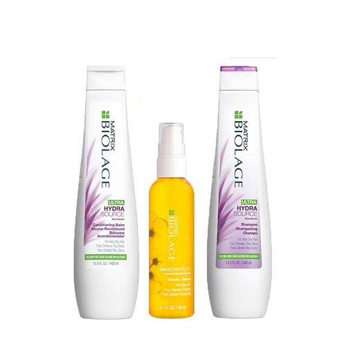 Kit Shampoo + Acondicionador + Aceite Cabello Seco Biolage