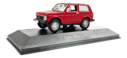 Miniatura Lada Niva 1991 - Ed.83 Cor Vermelho