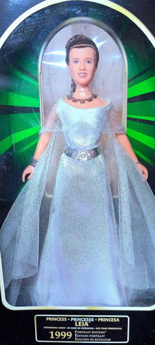 Muñeca Star Wars Collector Princess Leia Organa Hasbro 1998