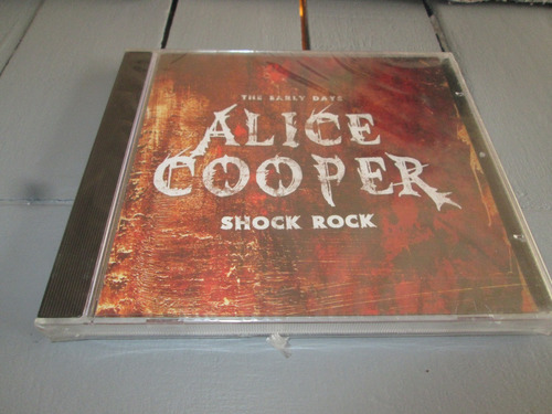 Cd Alice Cooper The Early Days Schock Rock Nuevo Germany 3 