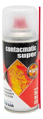 Limpia Contactos Desengrasante Contacmatic Super Delta 200gr
