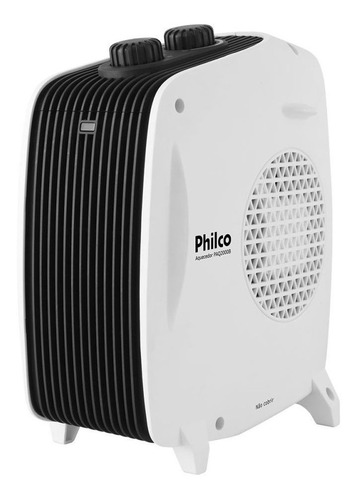 Aquecedor Elétrico Portátil Paq2000b Esquenta 2 Em 1 Philco Cor Branco 110V