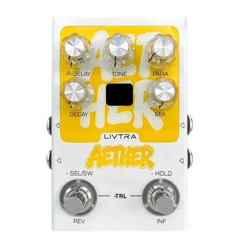 Gravação Usb Livtra Aether Stereo Reverb 9 Amarelo