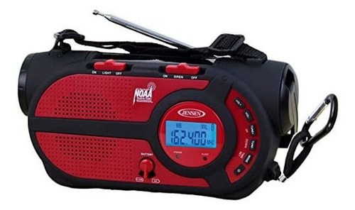 Radio De Emergencia Noaa Jensen Jep-650r, Portátil De