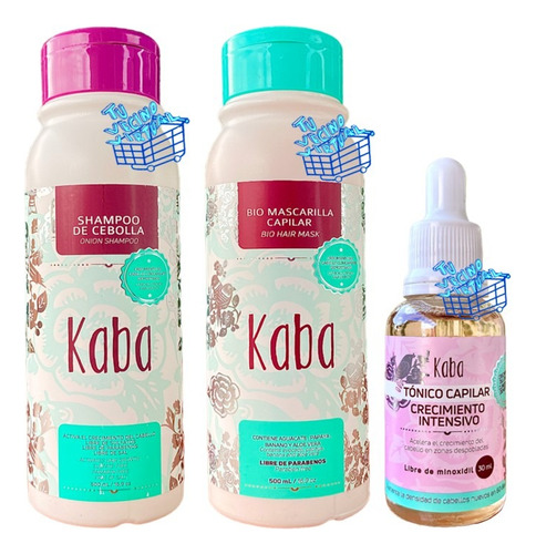 Kaba Shampoo, Tonico, Biomascar - mL a $258