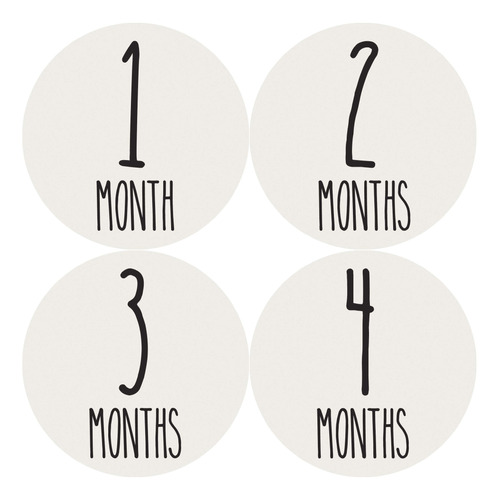 Months In Motion Pegatinas Mensuales Para Bebs | Pegatinas P
