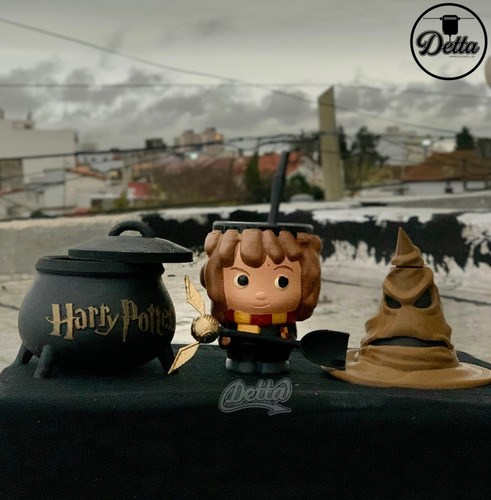 Set De Mate Harry Potter Impreso En 3d - Detta3d