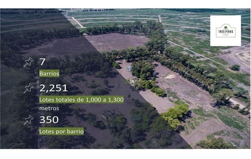 Venta Lote Villa De Campo Tres Pinos Barrio Norte Gral. Rodriguez