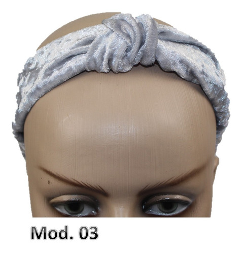 Tiara Turbante Várias Cores E Modelos Kit 20 Unidades