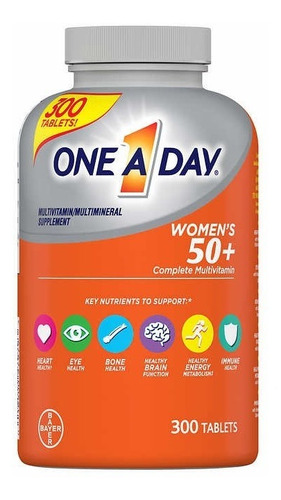 Multivitamínico One A Day para mujeres de más de 50 c/ 300 comprimidos