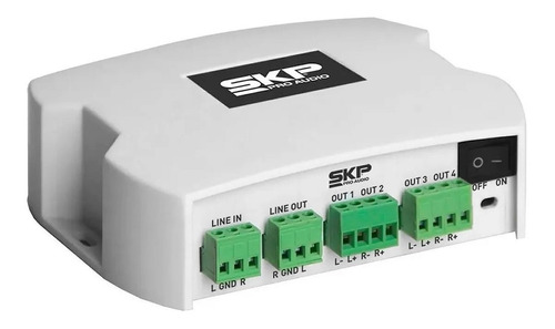 Amplificador Comercial Skp Pw-104bt Bluetooth 4 Ch