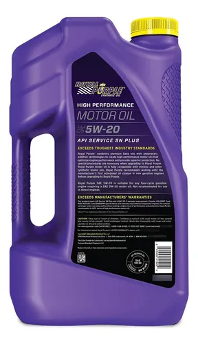 Aceite De Motor Sintético 5w-20 Api-1 3.785 Litros