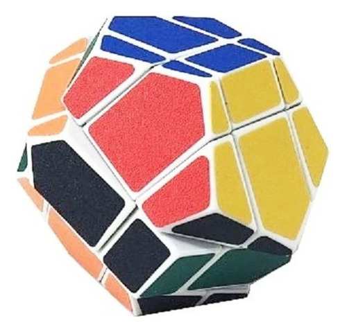 Cubo Colección Pentagono 5x2 Cubo Mágico Color Blanco #55