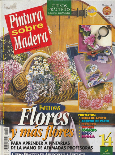 Revista Pintura Sobre Madera  N° 14 - Con Moldes