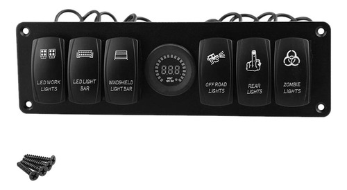 Voltímetro Led Impermeable Del Disyuntor Del Panel Del