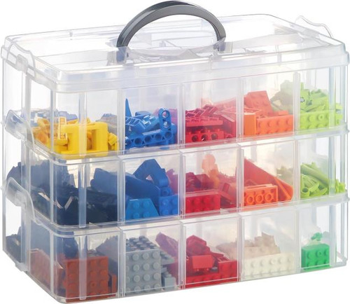 Caja De Almacenamiento Para Lego, Organizador De Almacenamie