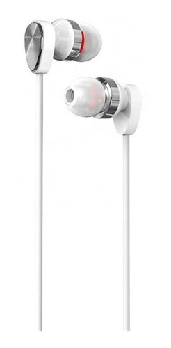 Auricular In Ear Microfono Conector 3.5mm Ezra Blanco Negro