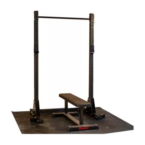 Rack De Dominadas Con Banco Plano De Entrenamiento