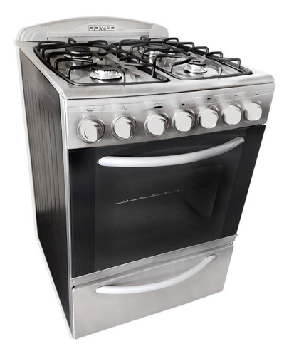 Cocina Domec Ccxle Acero 56cm Luz Encendido Selectogar