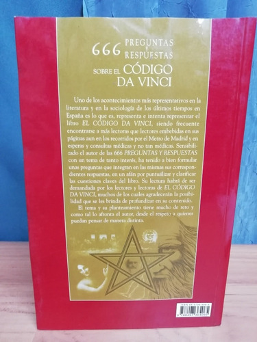666 Preguntas Y Respuestas Sobre El Código Da Vinci/ Antonio (Usado)