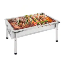 Comprar Parrilla De Carbón Barbacoa Portátil Barbacoa Barbacoa De Ac