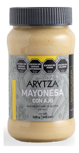 Mayonesa Arytza Con Ajo X 340 Gramos