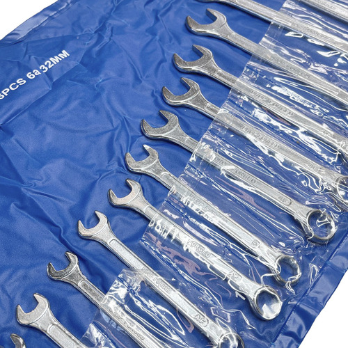 Chave Combinada Jogo 6 A 32 Mm Kit C/ 16 Peças