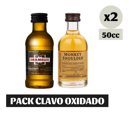 Pack Clavo Oxidado Miniaturas 50cc Variedades Regalo Ideal