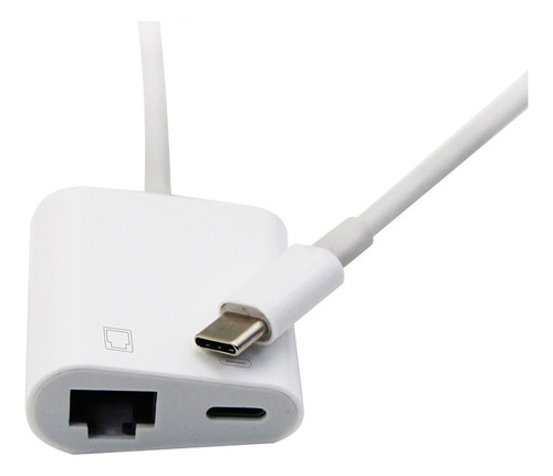 Adaptador Ethernet C Otg Usb C A Rj45 Ethernet Lan Cableado