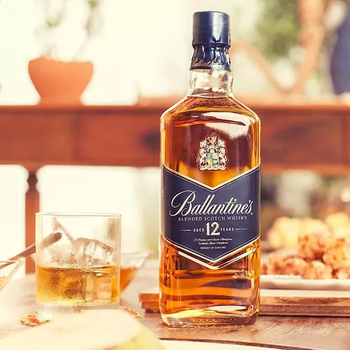 Whisky Ballantines 12 Años Scotch 700ml X6 Zetta Bebidas