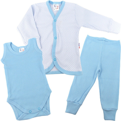 Roupa De Bebê Conjunto Pagão 3 Peças Casaco Body E Calça