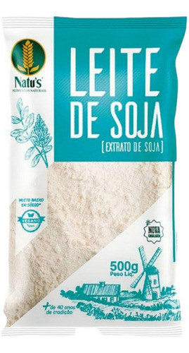 Leite De Soja Em Pó Natus 500g