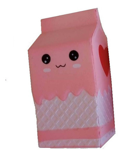 Squishy Juguete Leche Cajas Kawaii Tierno Sensorial