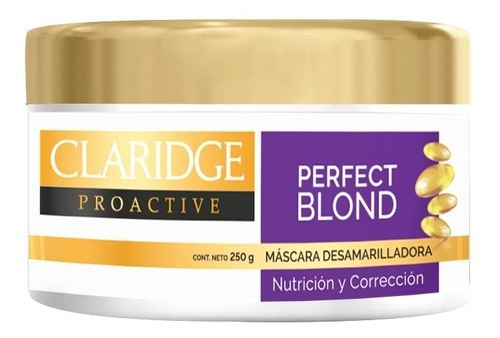 Mascara Desamarilladora Perfect Blond Claridge