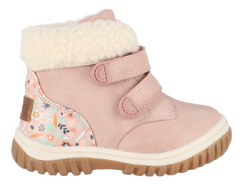 Botines Niñas Bamers Bootie Fur Rosa Viejo