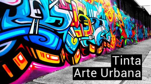 Tinta Fosca Arte Urbana Colorgin 400ml Cinza Neblina
