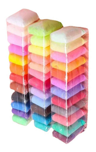 Kit De Arcilla De 36 Colores Para Bricolaje, Brillante, Lige