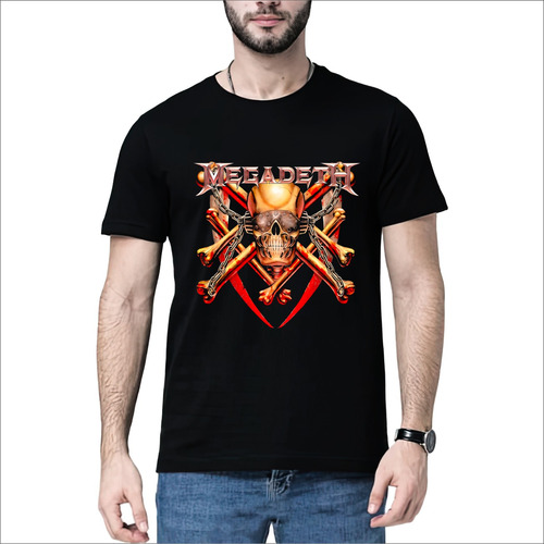 Camiseta Megadeth Metal Hombre / Mujer