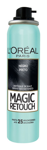 Tapacanas Spray Magic Retouch Negro X 75 Ml