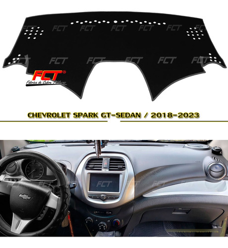 Cubre Tablero Premium/ Chevrolet Spark Gt- Sedan / 2022 2023