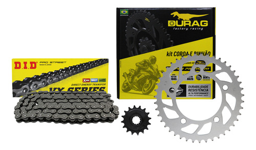 Kit Tração Nc 700 X Xa-c D 12/15 Relação Durag + Did Vx3