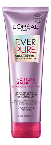  L’Oréal Paris Shampoo Ever Pure Moisture sin Sulfatos 250ml