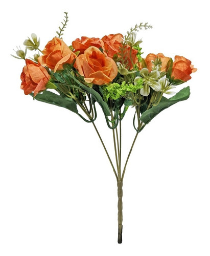 Flor Artificial Ramo De Rosas Decorativas  - Sheshu Home