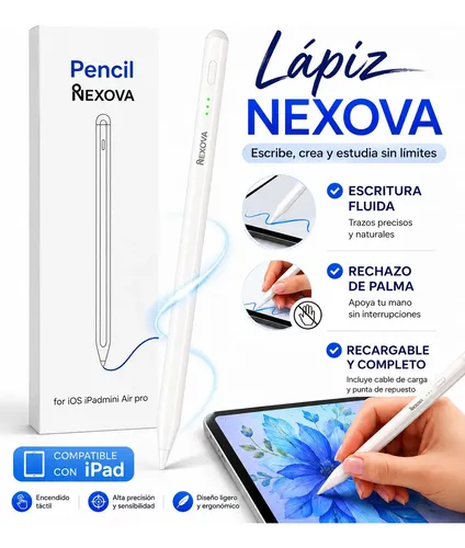 Lápiz Compatible Para iPad 10 iPad 10.2 iPad Air 4-5 Air 6