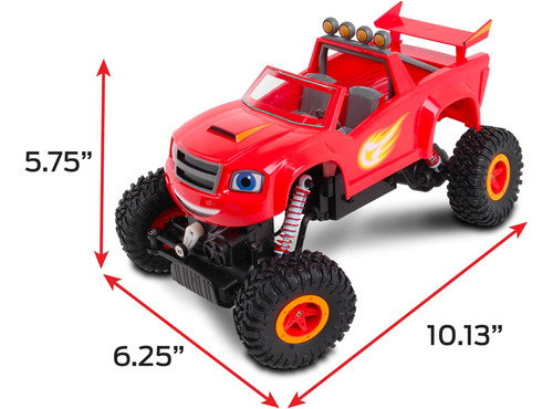 Nok Blaze & The Monster Machines: Rc Rock Crawler Blaze 4x4