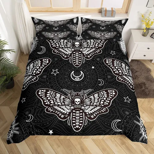 Erosebridal Juego De Ropa De Cama Gótica Tamaño Matrimoni.