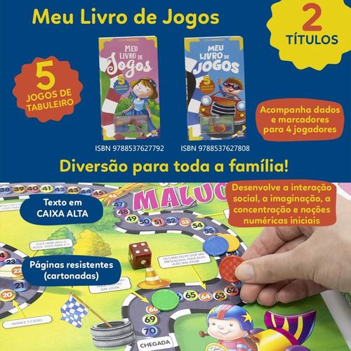 Meu Livro De Jogos...meninas, De Brijbasi Art Press Ltd. Editorial Todolivro Distribuidora Ltda., Capa Dura Em Português, 2016