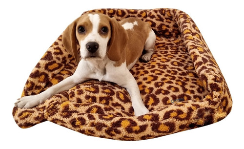 Cama Colchon Mascota Grande Cuadrado L Comodo Lavable Atrix®