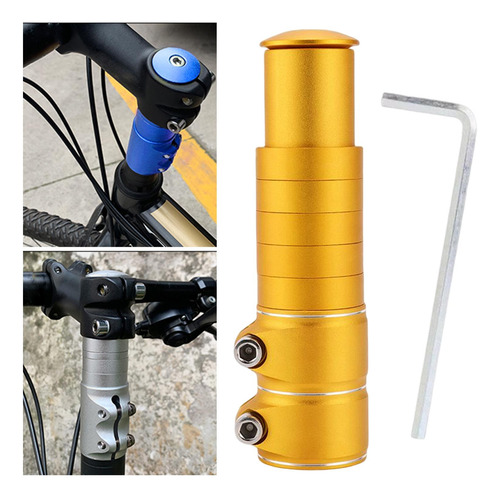 Adaptador Elevador De Manillar De Bicicleta, Extensor De